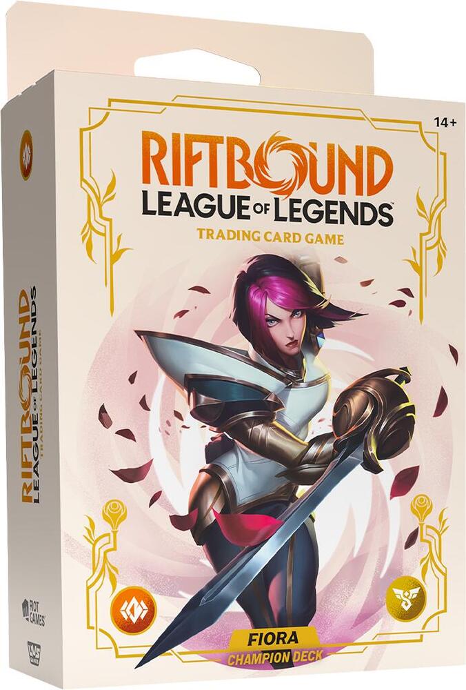 Riftbound-League of Legends- Spiritforged - Champion Deck (Fiora)