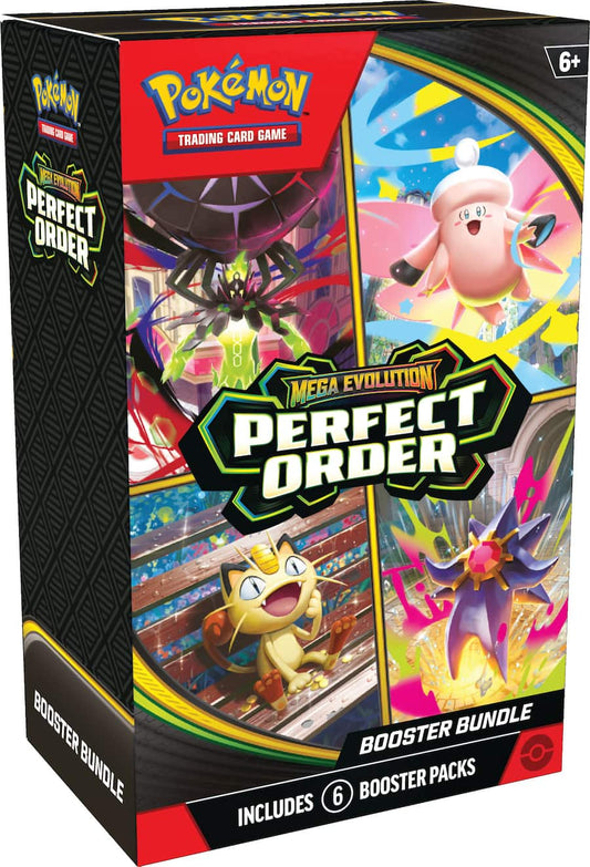 Pokémon - Trading Card Game: Mega Evolution - Perfect Order Booster Bundle