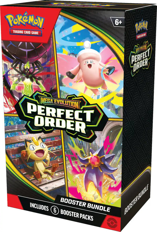 Pokémon - Trading Card Game: Mega Evolution - Perfect Order Booster Bundle