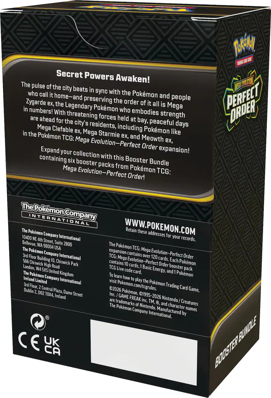 Pokémon - Trading Card Game: Mega Evolution - Perfect Order Booster Bundle