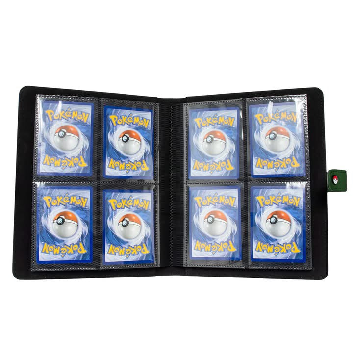 Ultra Pro: Pokemon - Green Snap Binder (4-Pocket)