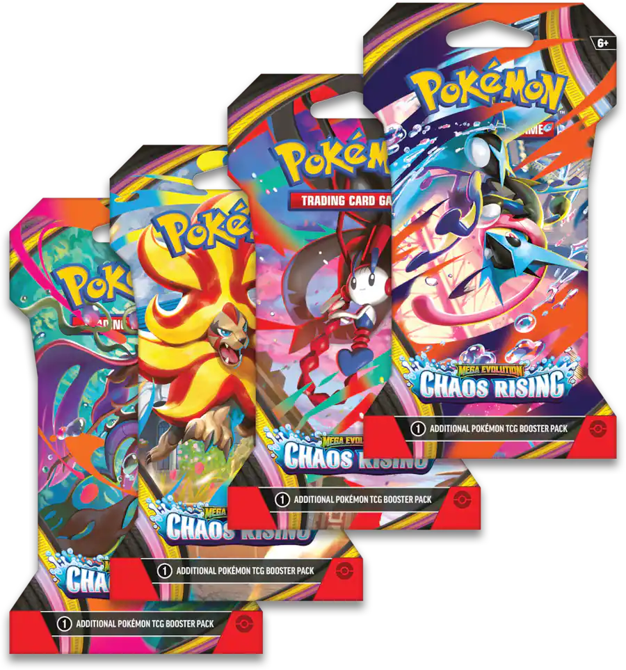 Chaos Rising Sleeved Booster (1 Random Sleeved Booster)