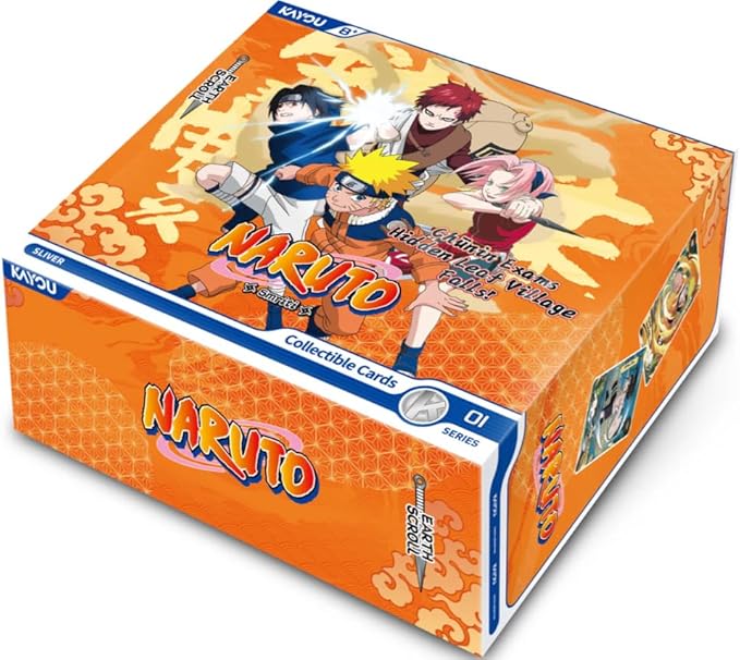 Naruto Smriti Collectible Cards Earth Scroll 001 Booster Display (30 Booster Packs)