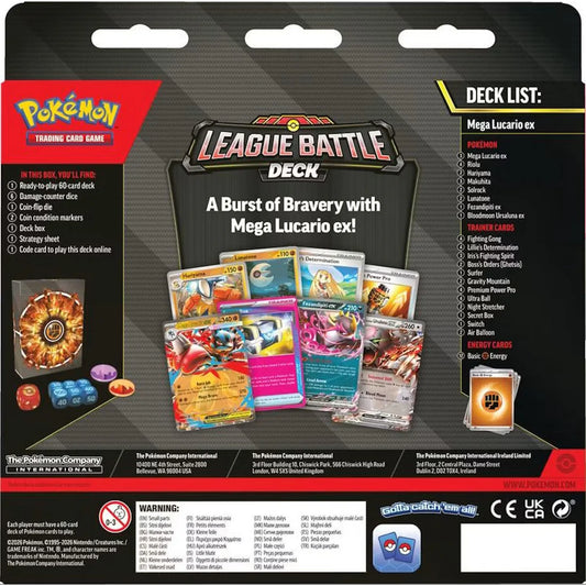 Mega Lucario EX League Battle Deck