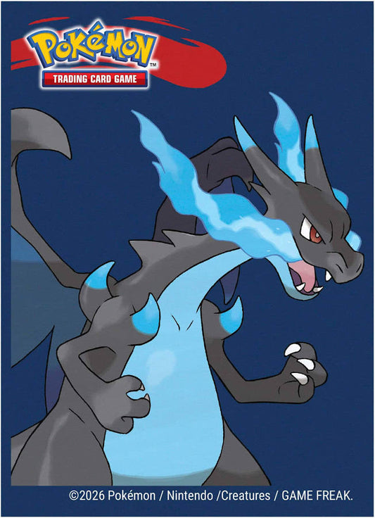 Mega Charizard X 65-Count Deck Protector Sleeves