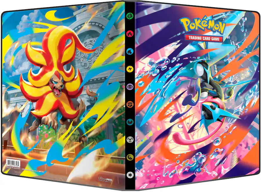 Ultra PRO - Mega Evolution - Chaos Rising 9-Pocket Portfolio for the Pokémon Trading Card Game