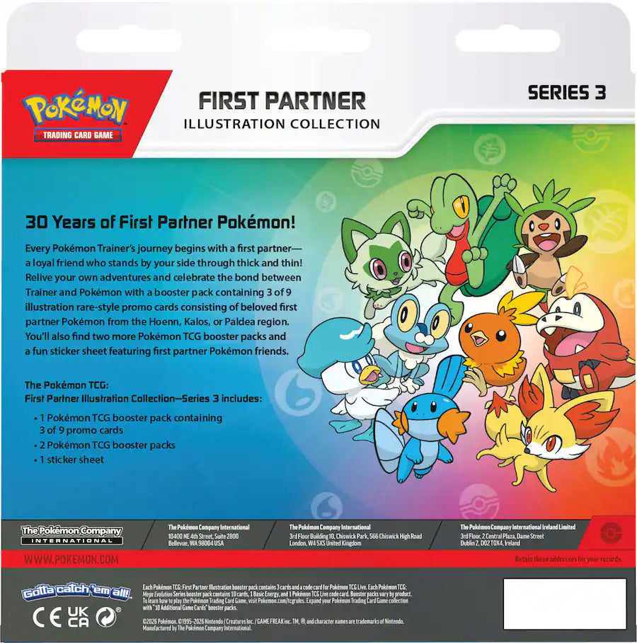 First Partner Illustration Collection Series 3 ( Pre-Order ships early August)