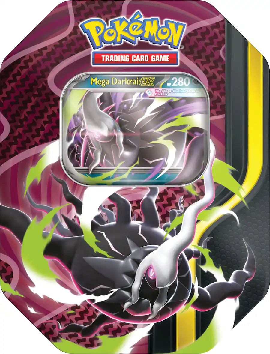 Mega Forces Tin ( One Random Tin) ( Pre- Order Ships on or around 8/28/26)