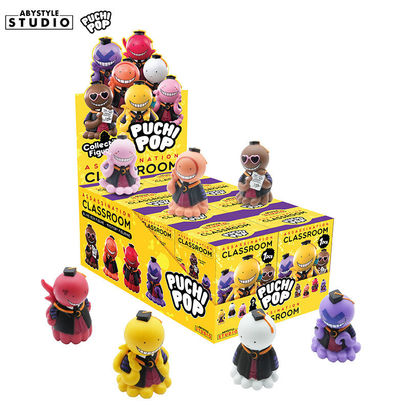 Puchipop Assassination Classroom Blind Box Figure ( One Random Box)