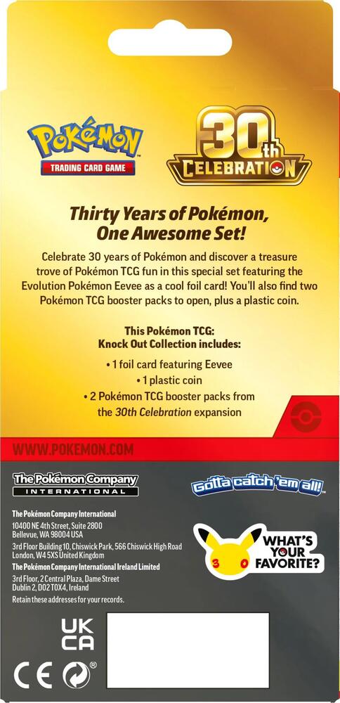 30th Celebration Knock Out Collection Box (Pre-order ships on or around 9/16/26)