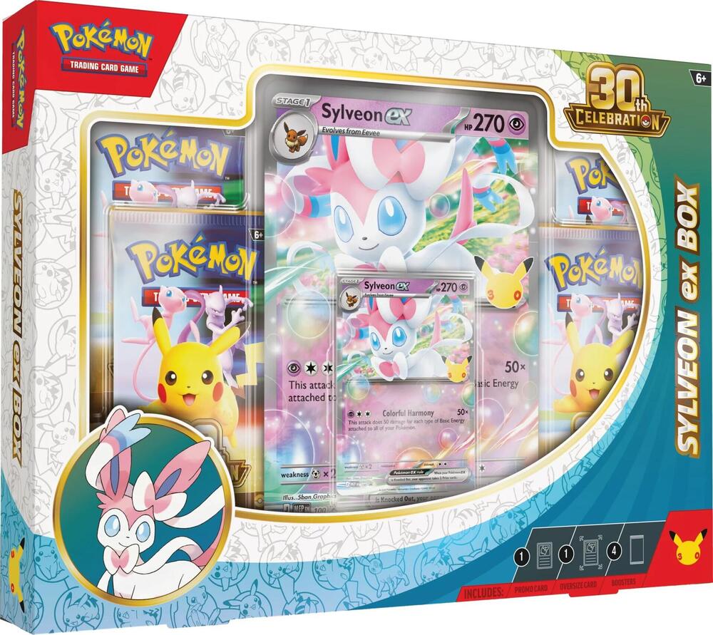Pokemon Trading Card Game: 30th Celebrations ex Box (1 Random Box) ( Pre-Order Ships on