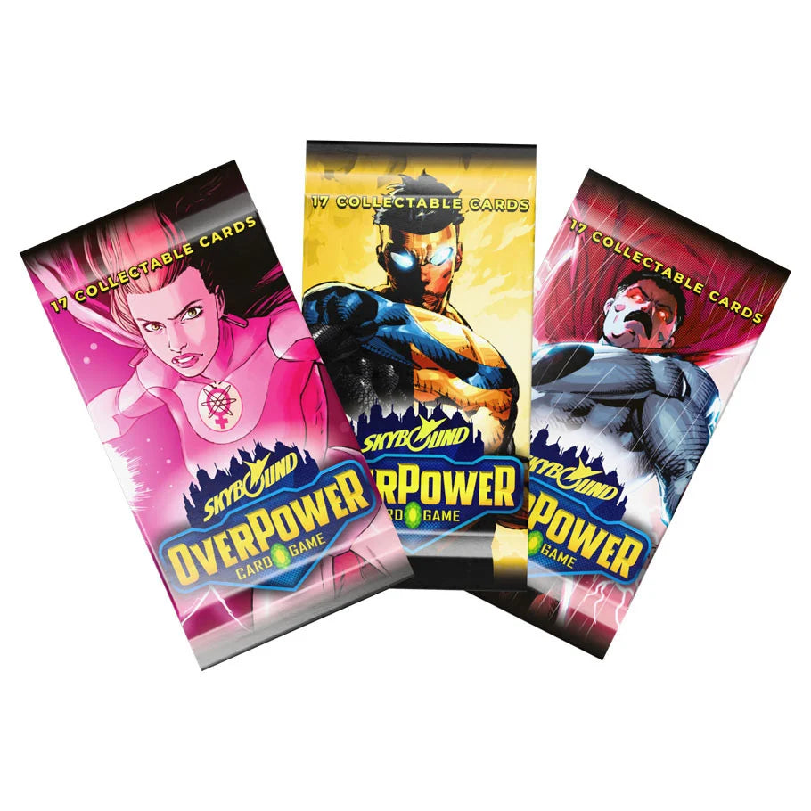 OverPower Card Game SkyBound Booster Display