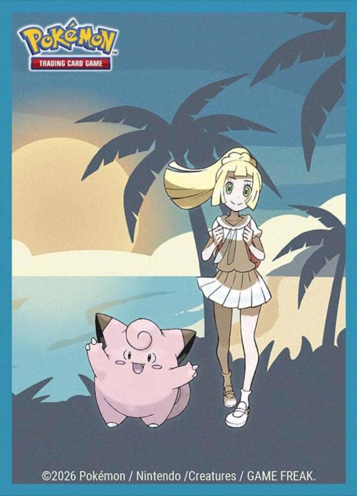 Ultra pro Lillie and Clefairy Deck Protector Sleeves (65) - Pokemon TCG