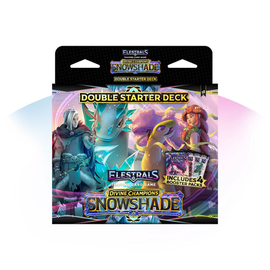 Elestrals Snowshade - Hades vs. Demeter Double Starter Deck Bundle with 4 Packs - Divine Champions