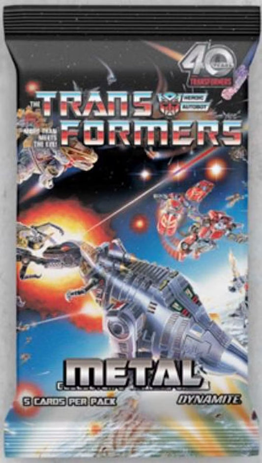 2026 Dynamite Transformers Metal Collector Booster Box (Preorder ships early October)