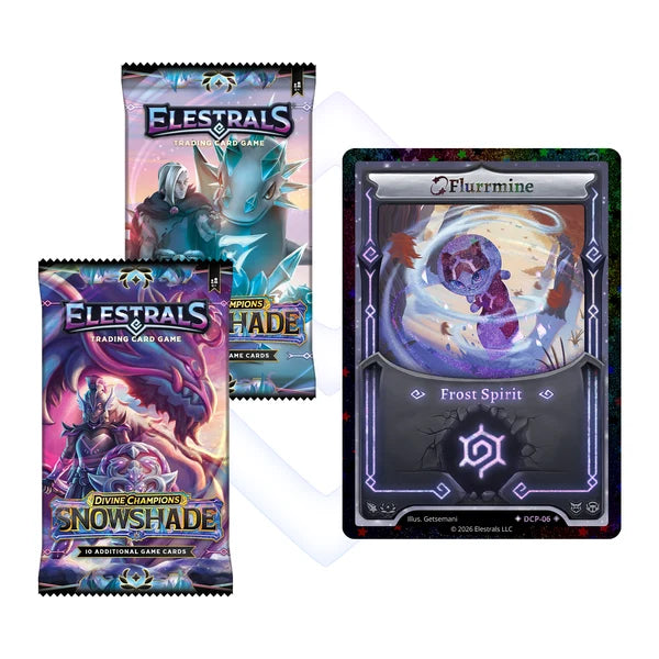 Elestrals Stellar flurmine Double Blister Pack - SnowShade (Divine Champions)