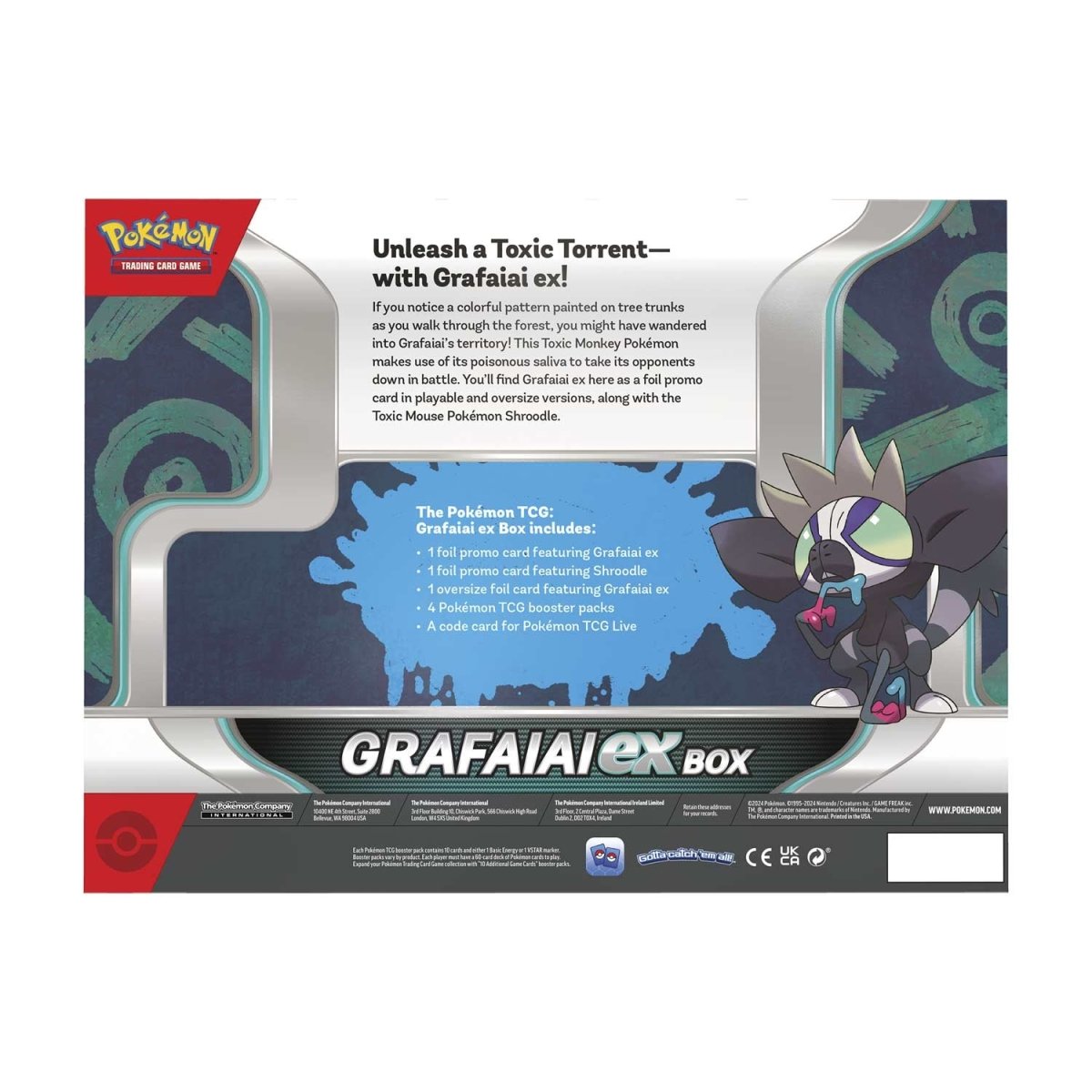 Pokemon Trading Card Game: Grafaiai ex Box