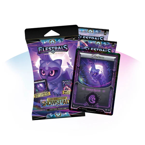 Elestrals Stellar owlune Double Blister Pack - SnowShade (Divine Champions)