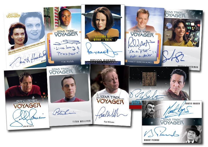 2026 Rittenhouse Star Trek Voyager Archives & Inscriptions Cards  ( Pre-Order Ships Late July 2026)