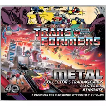 Dynamite Transformers 40th Metal Blaster Box (Preorder ships early October)
