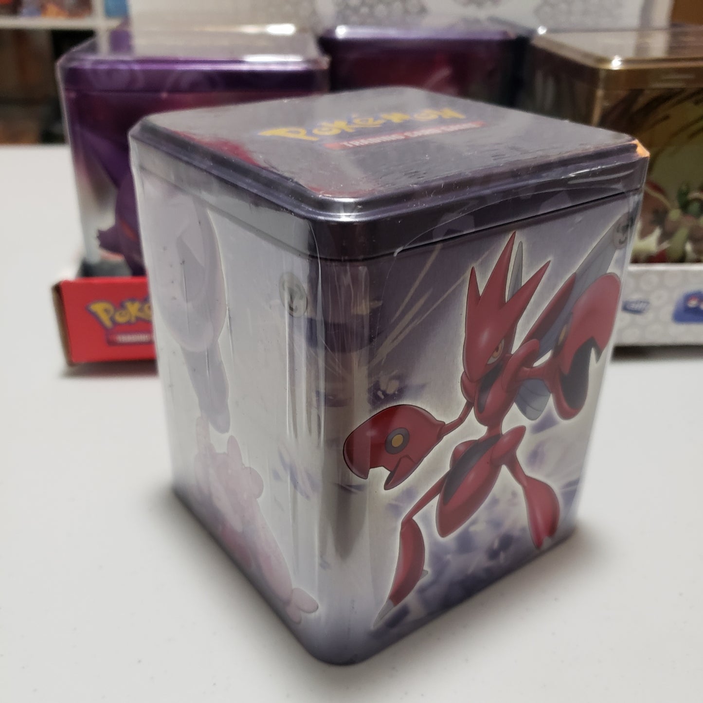 Pokemon TCG: Stacking Tin Q1 2024 (Psychic, Metal and Dragon)