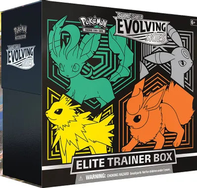 Evolving Skies Elite Trainer Box [flareon/Jolteon/Umbreon/Leafeon.