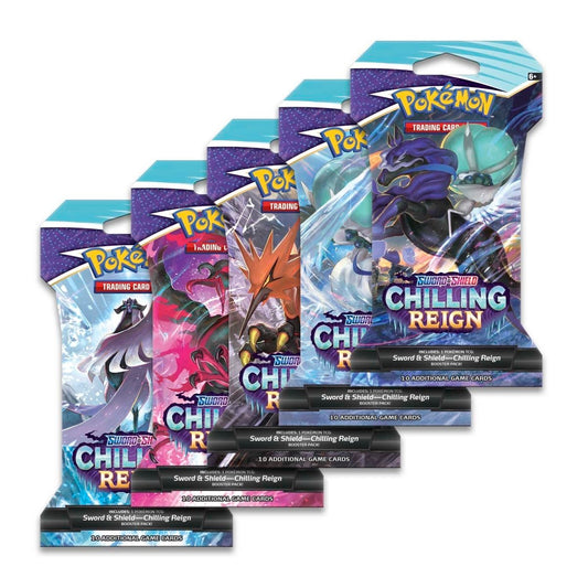 Pokémon TCG: Sword & Shield-Chilling Reign Sleeved Booster Pack (10 Cards)