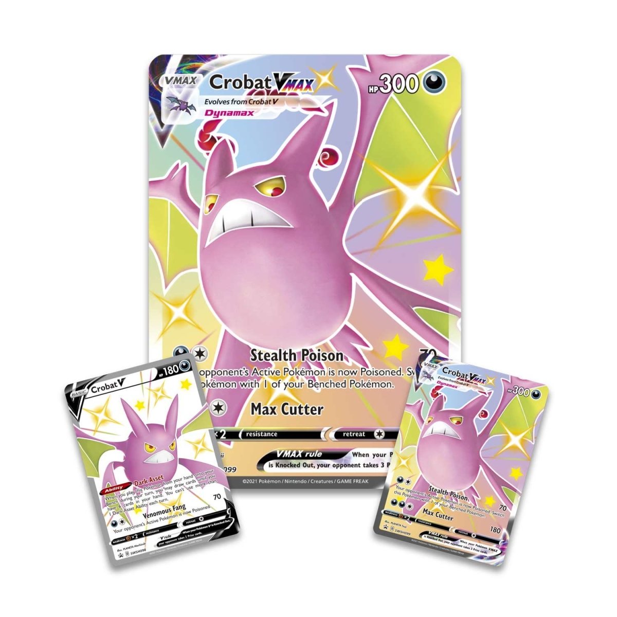 Pokémon TCG: Shining Fates Premium Collection (Shiny Crobat VMAX)