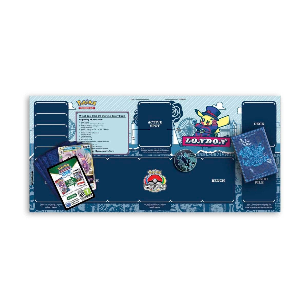 2022 Pokémon World Championships Deck (Rikuto Ohashi, Ice Rider Palkia)