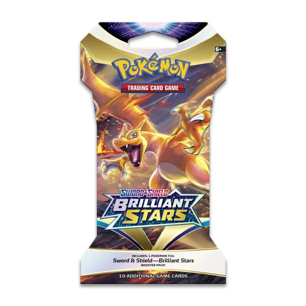 Pokémon TCG: Sword & Shield-Brilliant Stars Sleeved Booster Pack (10 Cards)