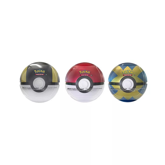 Pokemon 3 Pack Poke Ball: Poke Ball Tins