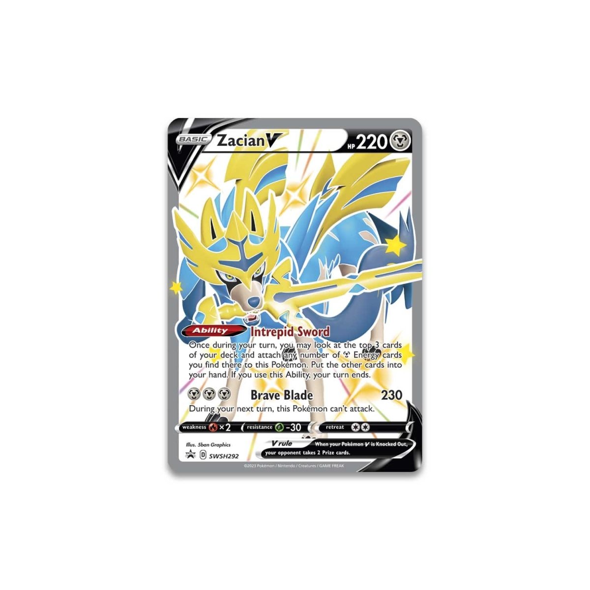 Pokémon TCG: Crown Zenith Premium Figure Collection (Shiny Zacian)