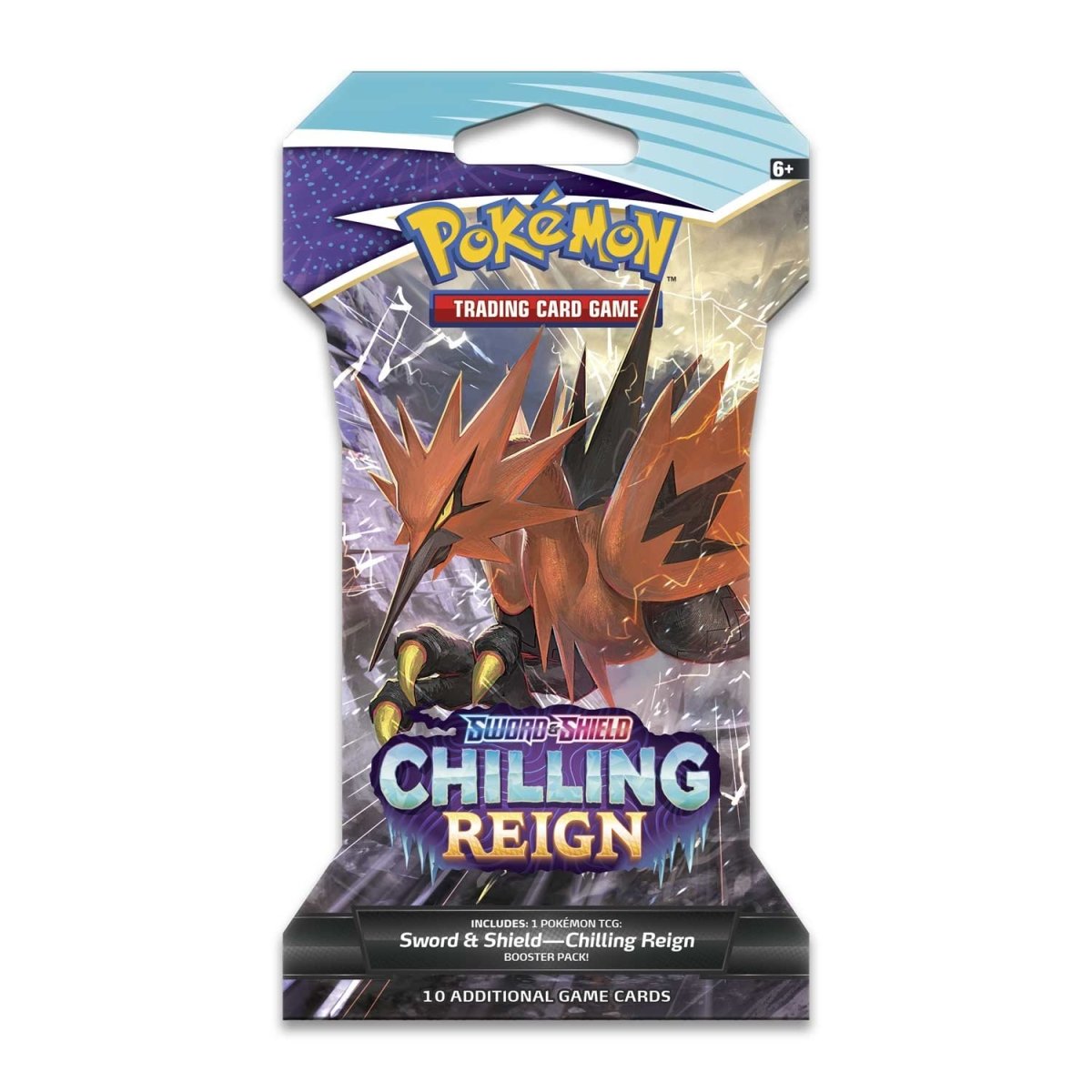 Pokémon TCG: Sword & Shield-Chilling Reign Sleeved Booster Pack (10 Cards)