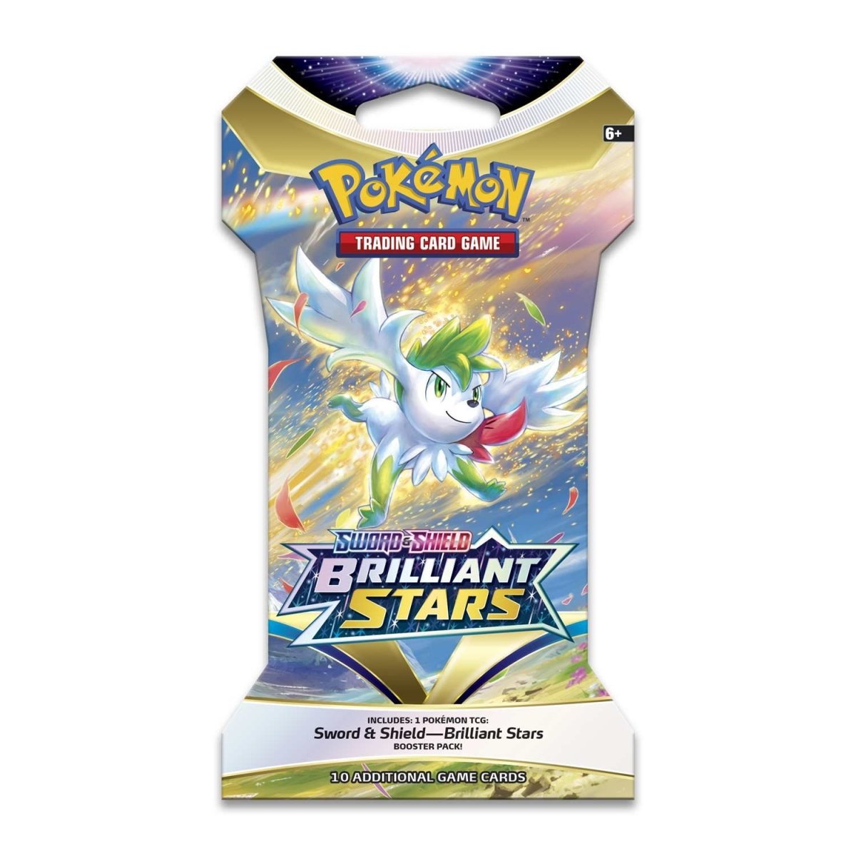 Pokémon TCG: Sword & Shield-Brilliant Stars Sleeved Booster Pack (10 Cards)