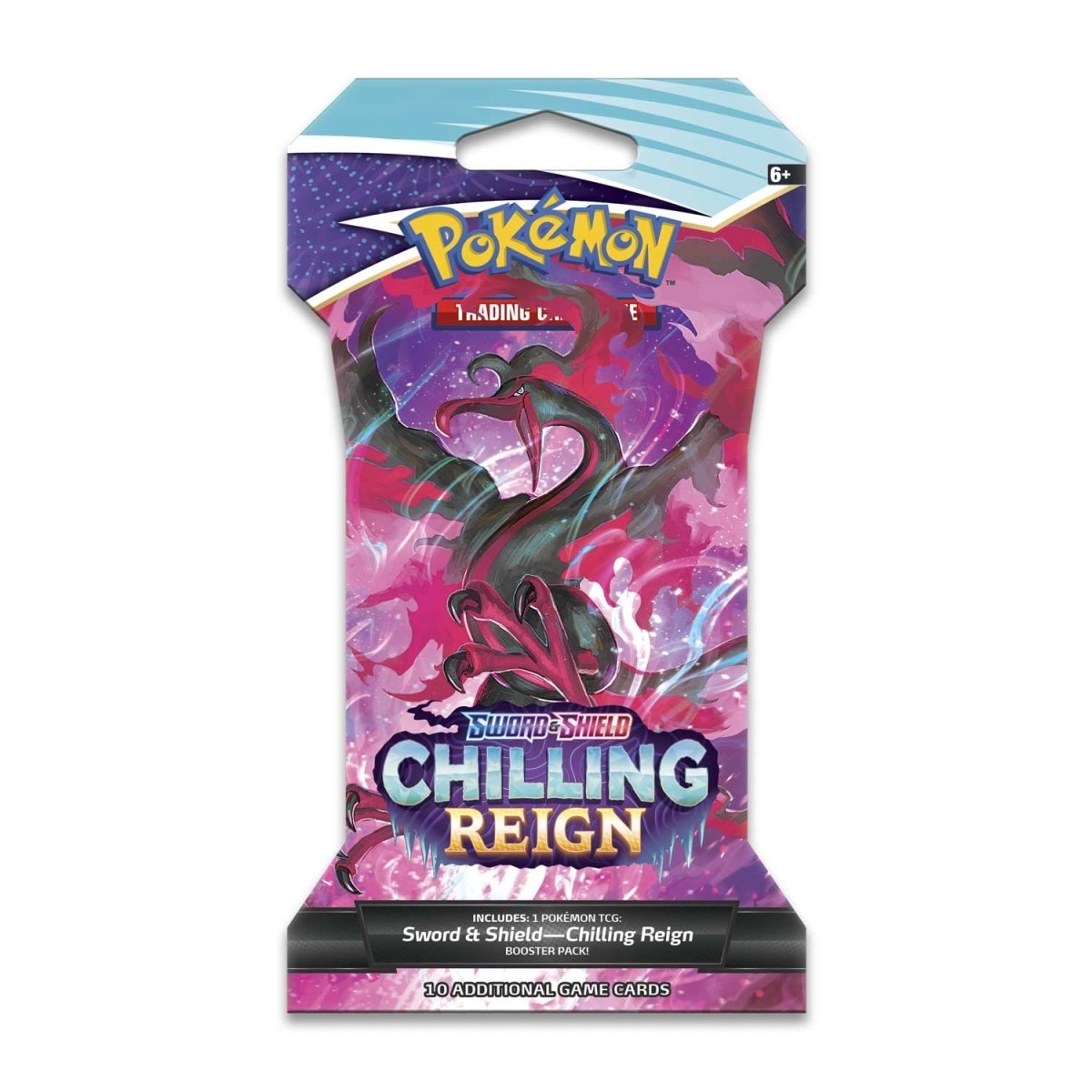 Pokémon TCG: Sword & Shield-Chilling Reign Sleeved Booster Pack (10 Cards)